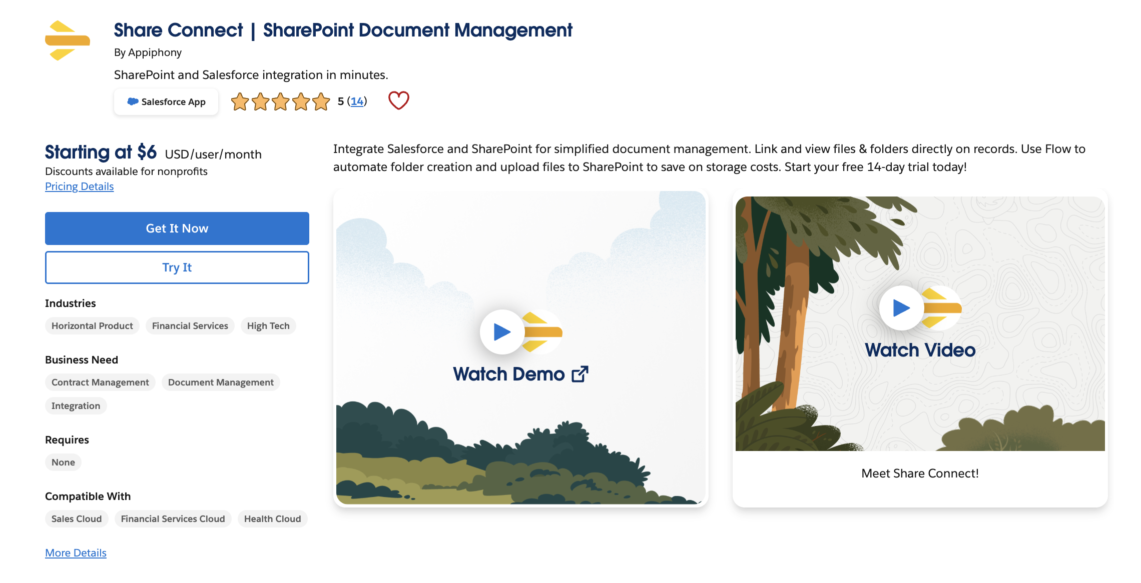 Share Connect on AppExchange