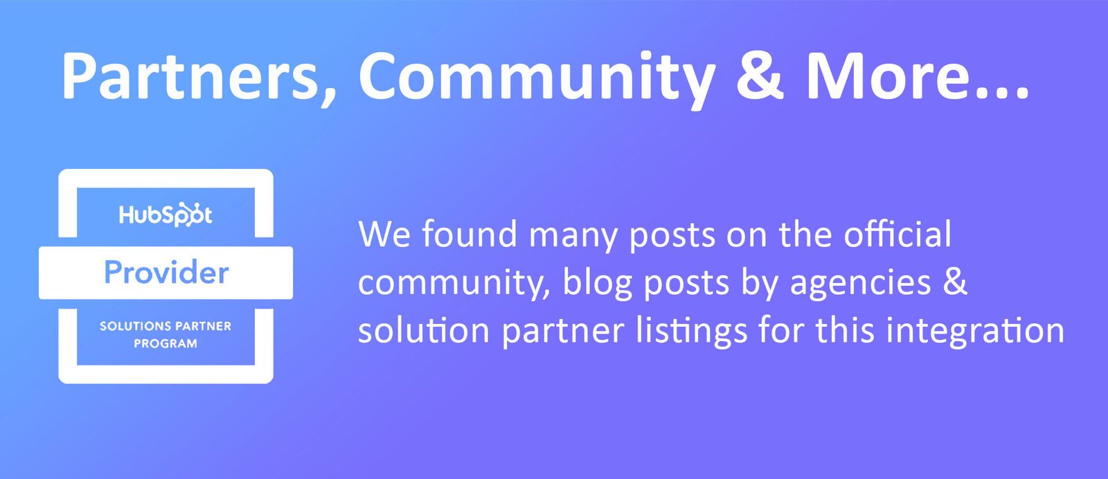 Partners, community & more resources for connecting HubSpot with OneDrive