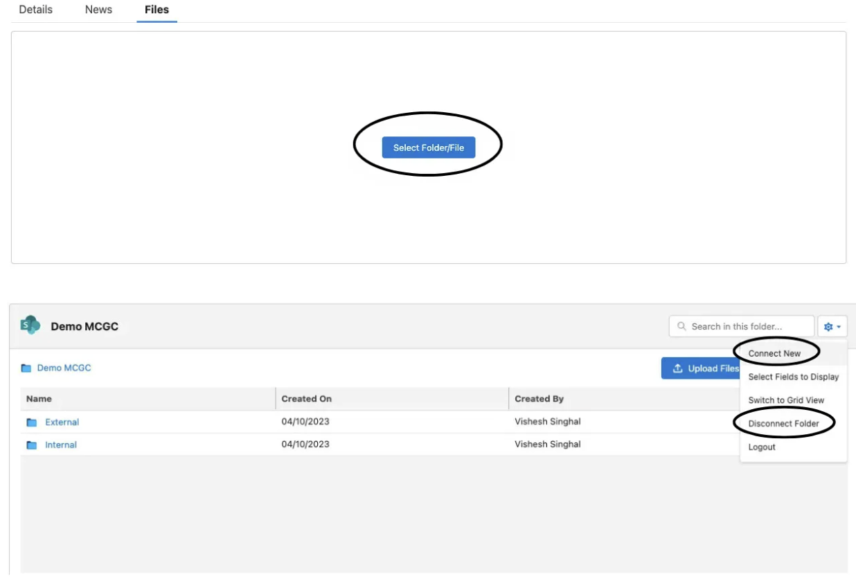 Granular access control in CloudFiles