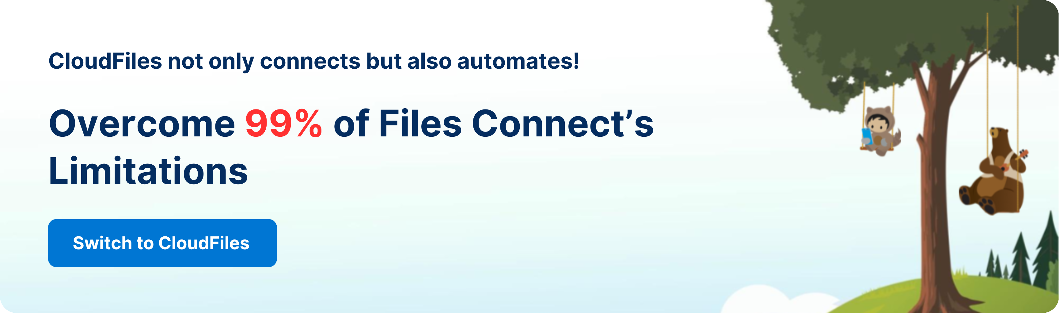 Limitations of Files Connect - Book demo