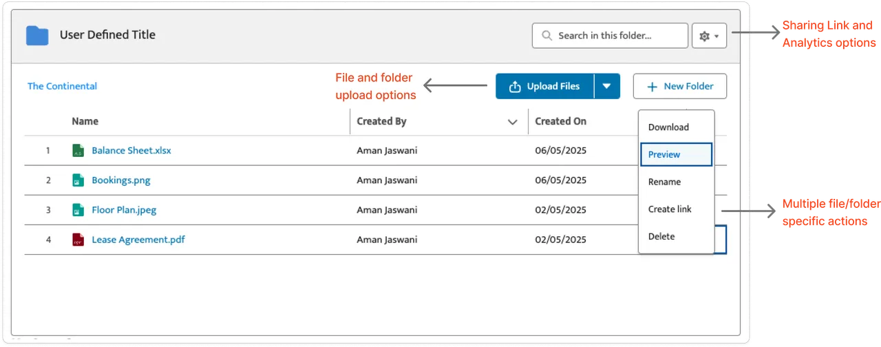CloudFiles Experience Cloud Widget