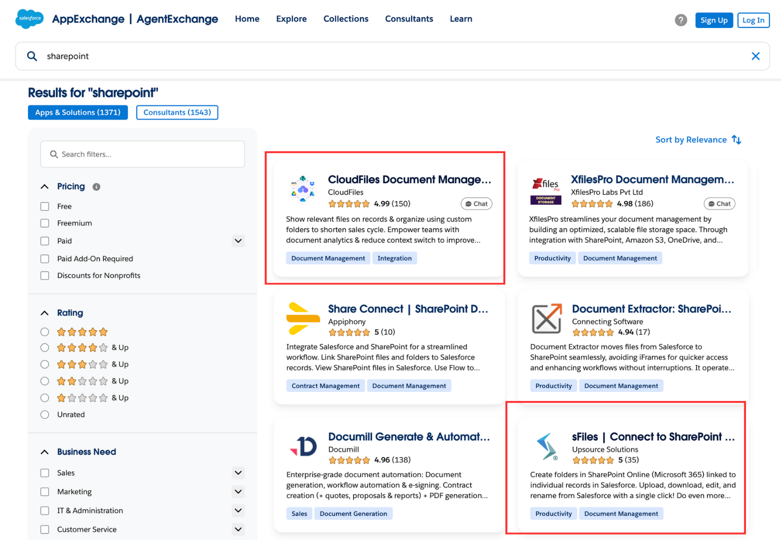 CloudFiles - Top Salesforce-SharePoint Connector