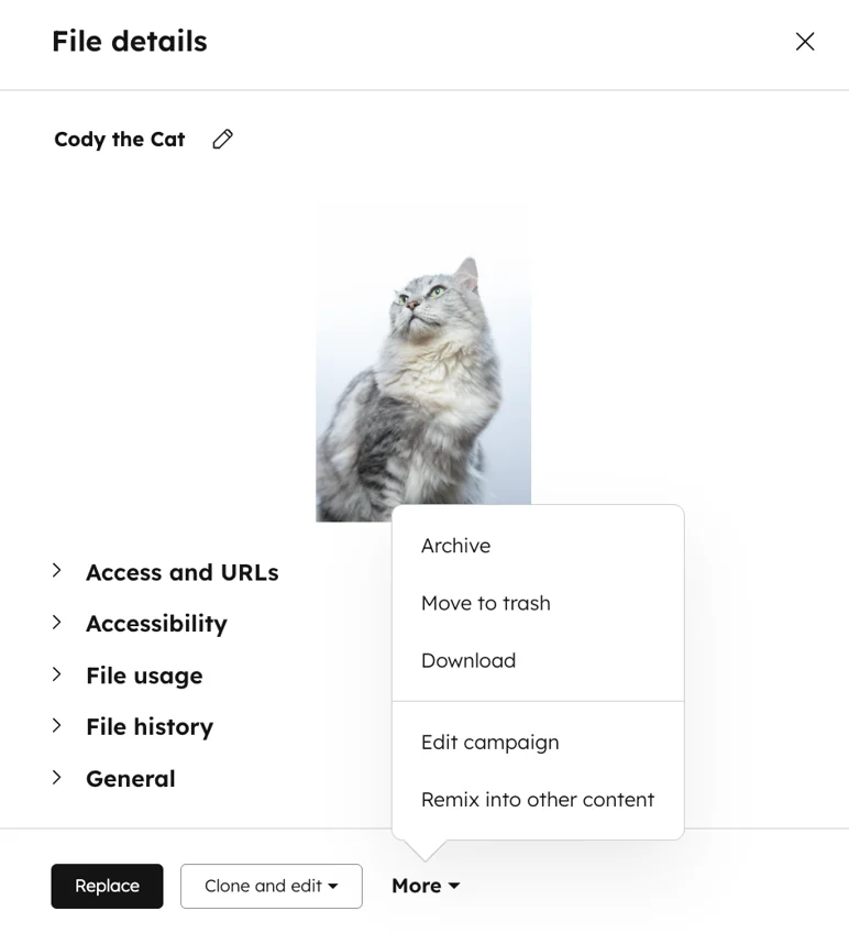 File Actions