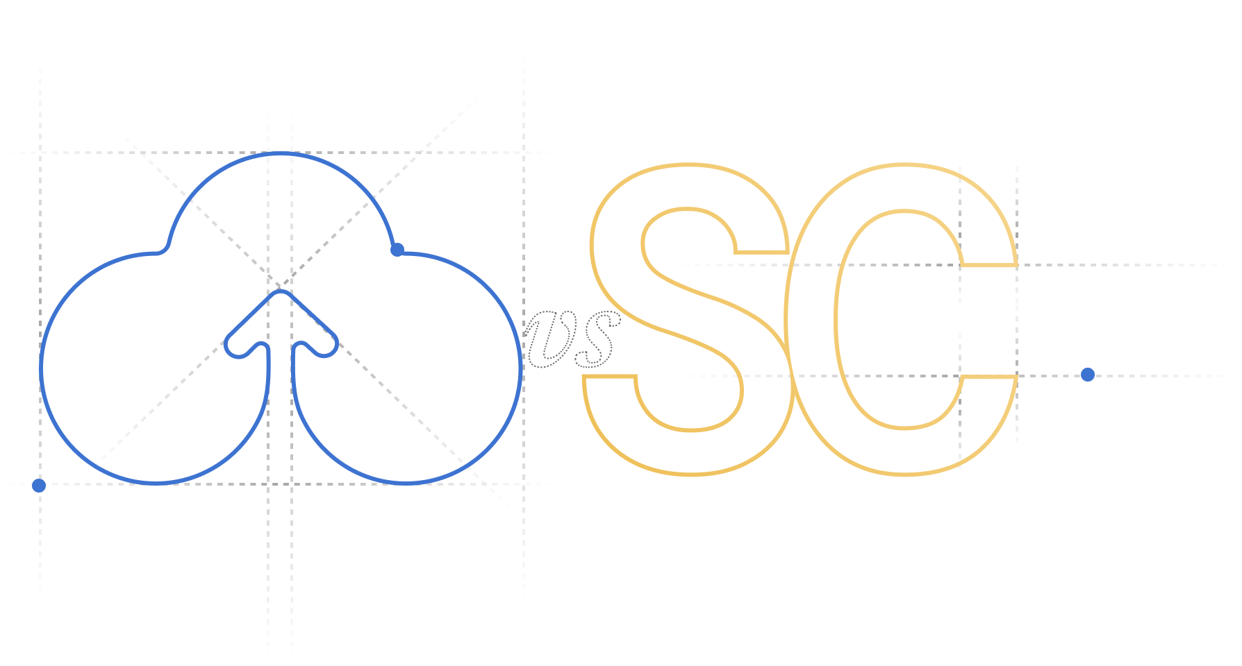 CloudFiles and Share Connect logos separated by "vs", representing a head-to-head comparison of the two Salesforce to SharePoint integrations