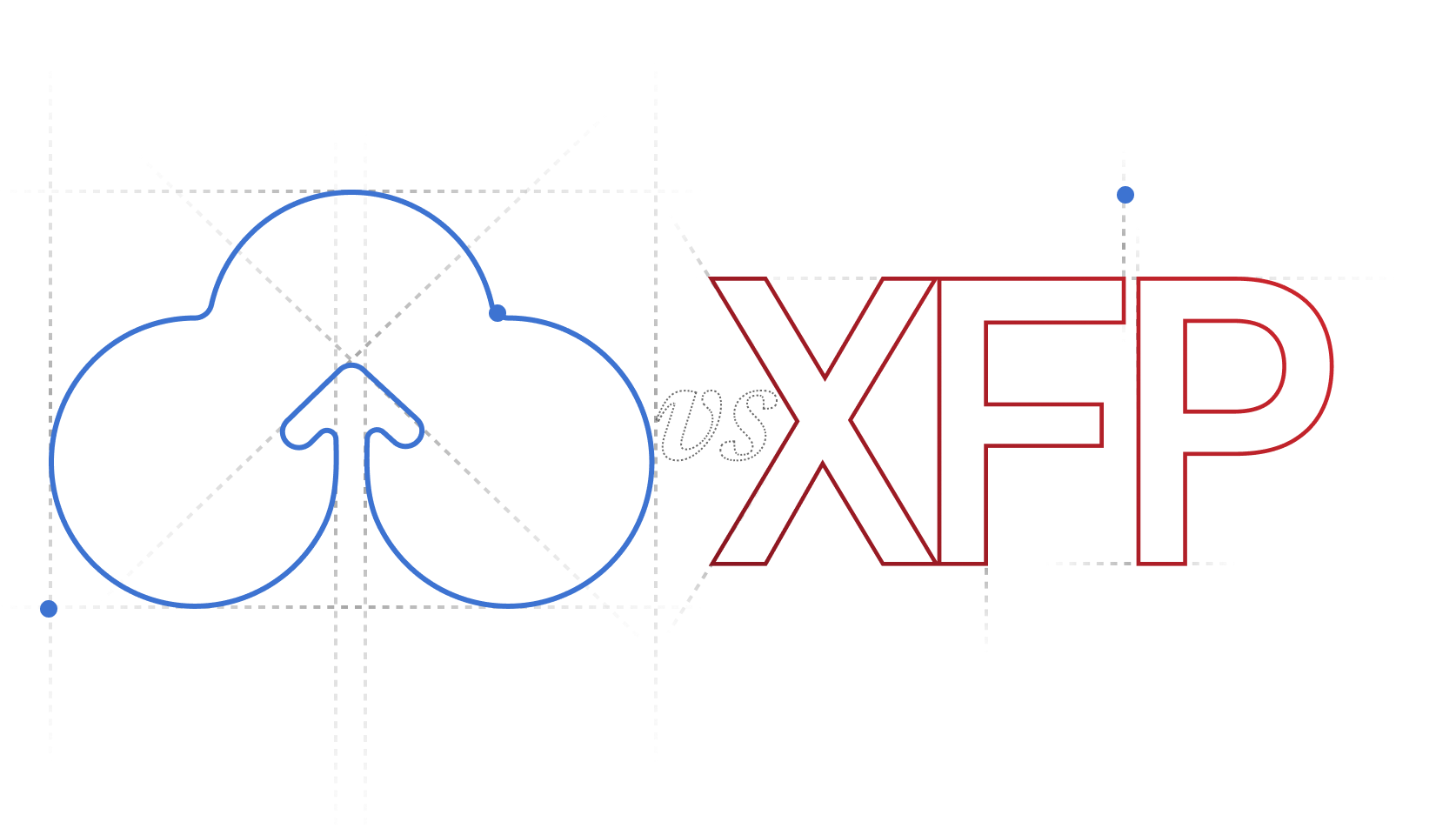 CloudFiles and XfilesPro logos separated by "vs", representing a head-to-head comparison of the two Salesforce to SharePoint integrations
