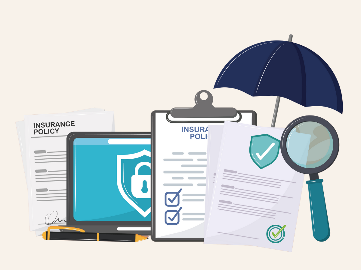 Insurance claims screenshot