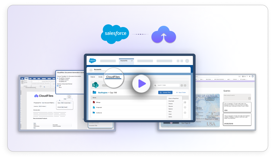 CloudFiles Document Management demo video